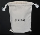 Bolsos modificados para requisitos particulares logotipo de la muestra del paño, bolsos mineros de la muestra con la cuerda del algodón