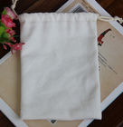 Los bolsos de lazo a granel del algodón de la impresión, logotipo modificaron el saco del lazo para requisitos particulares de la lona