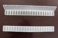 Cajas antienvejecedoras de la muestra de base con la cerradura única/las cajas plásticas blancas de la muestra